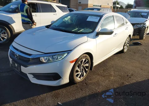 2018 Honda Civic Ex z USA, uszkodzony, nr VIN 2HGFC2F74JH547370
